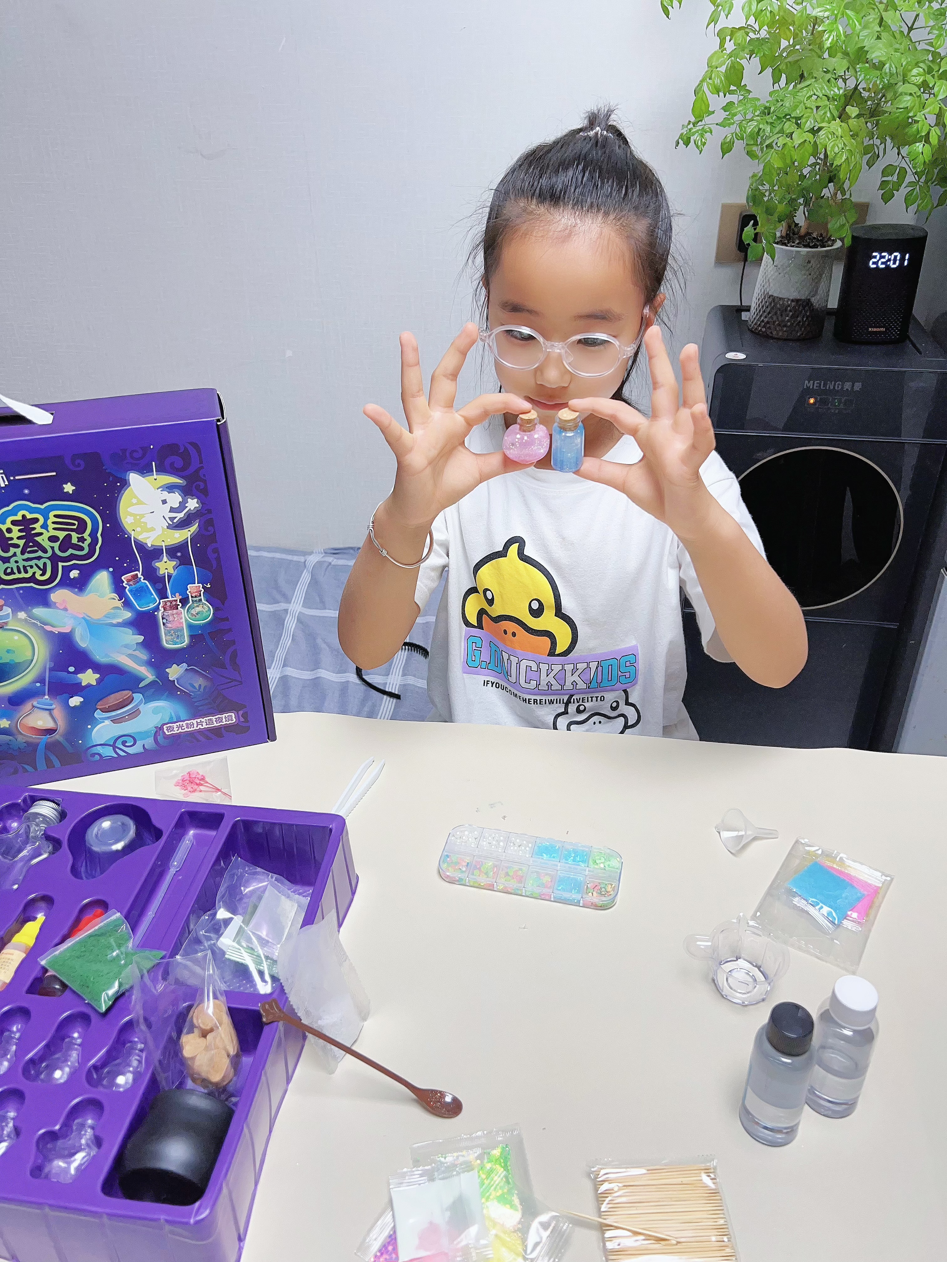 尚美贝贝儿童玩具夜光精灵手工diy创意魔法瓶过家家玩具男孩女孩生日礼物 实拍图