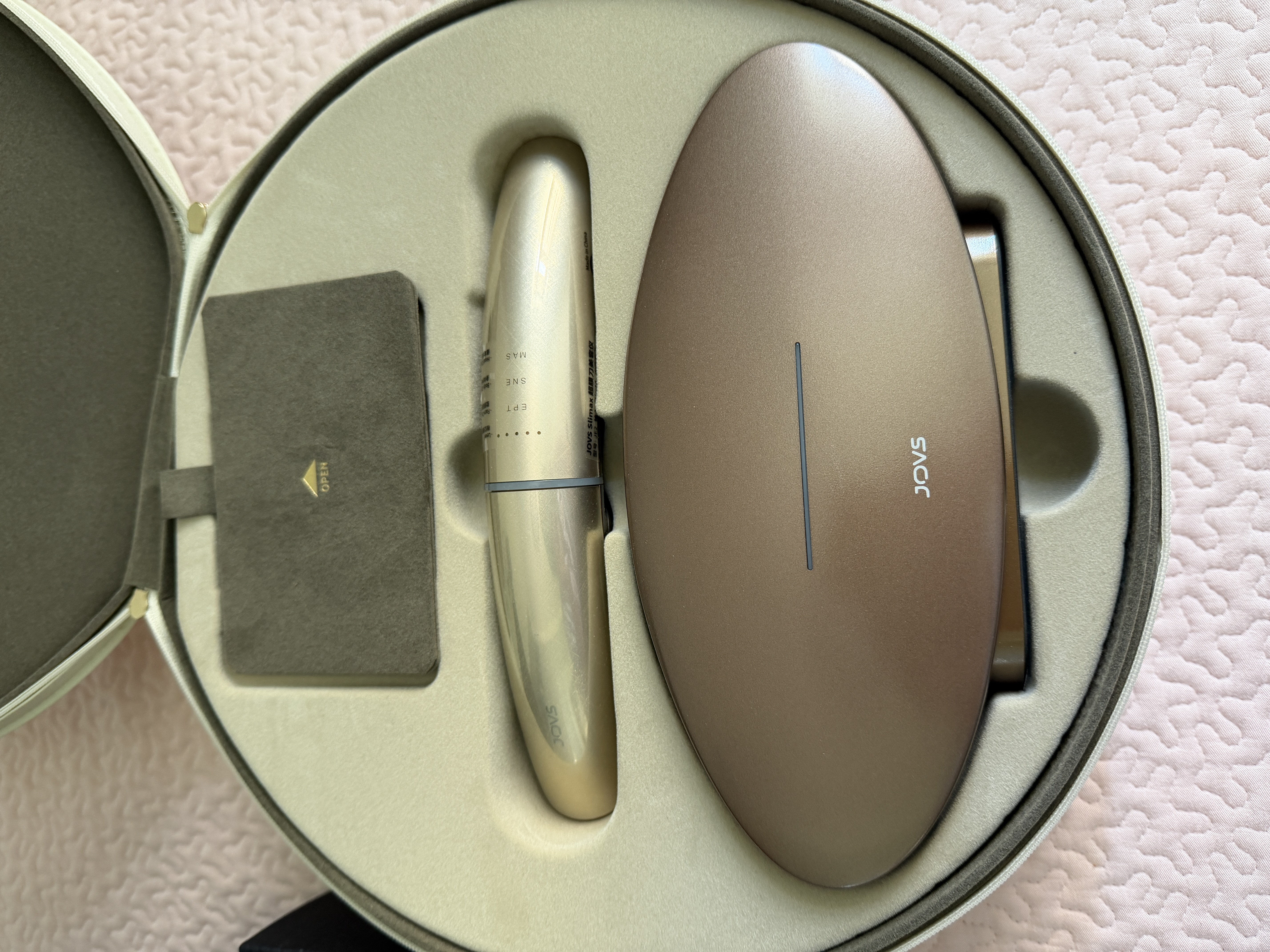 JOVS家用超膜刀美容仪器V脸肌肉提拉紧致抗衰面部眼部淡化法令纹老婆女友生日情人节 实拍图