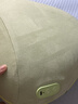名创优品（MINISO）腰部按摩器腰椎按摩仪颈椎肩颈腰背部护腰靠垫车载腰肌劳损腰疼全身按摩枕送爸妈男士女生生日礼物 【充插两用-鸭梨绿】升级布套可拆卸+正反内夹外推 七夕情人节礼物送给爸爸妈妈父母长辈 实拍图