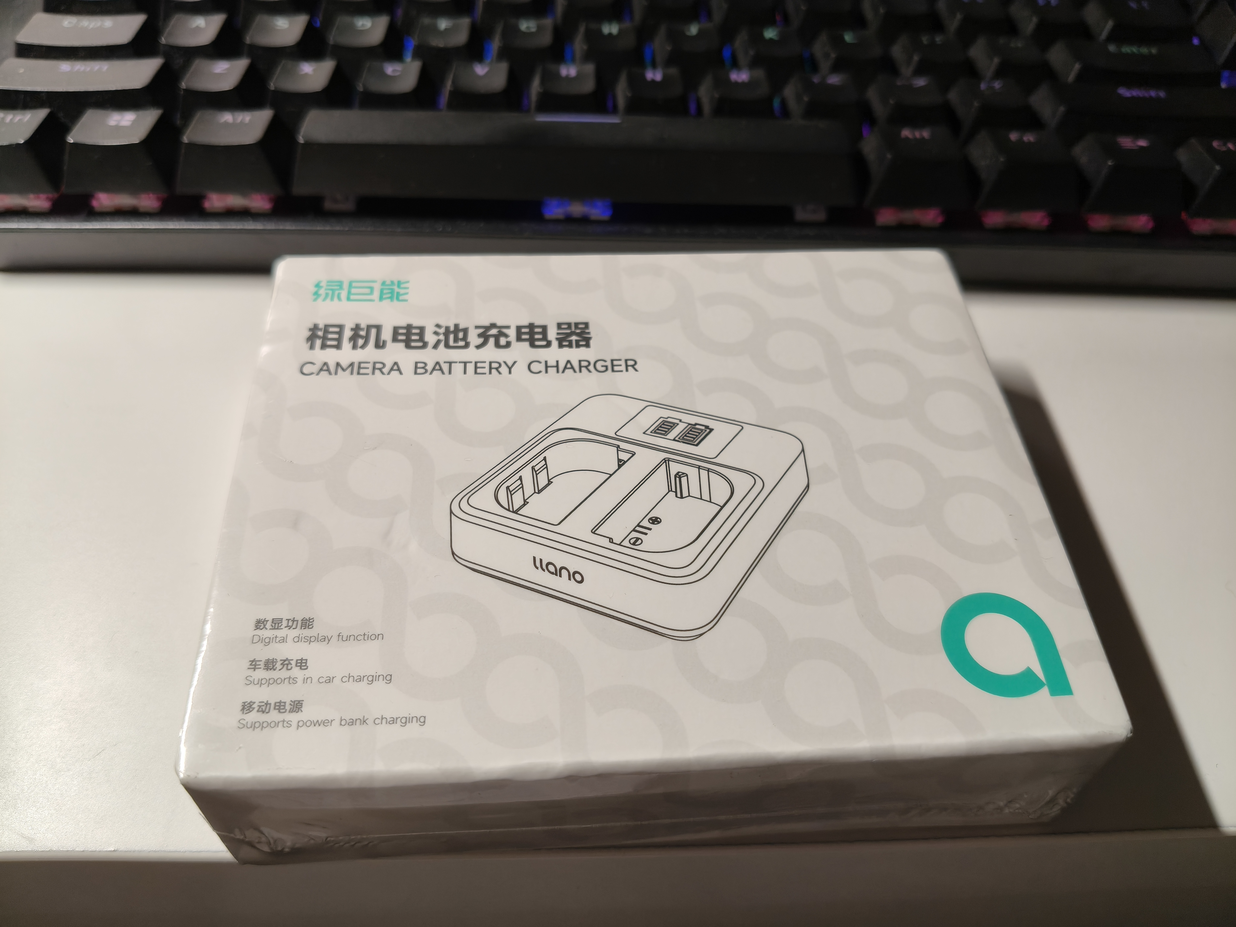绿巨能（llano）适用索尼NP-FW50相机电池充电器ZV-E10 A6000 A6100 A6400 A6500 A6300 A7M2 A5100 A7S2 zve10 实拍图
