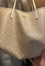 蔻驰（COACH）【品牌直供】新款女包CITY33通勤电脑包托特包沙黄CV976 生日礼物 实拍图