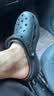 卡骆驰（CROCS）经典云朵Clog男女沙滩洞洞鞋凉拖鞋 206750-001 35 实拍图