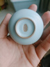 仁慈佑物汝窑茶杯茶碗主人杯汝瓷功夫茶具陶瓷纯手工天青色景德镇温文杯 温文杯约80ml  开片可养 实拍图