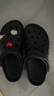 卡骆驰（CROCS）贝雅洞洞鞋男鞋女鞋轻便耐磨一脚蹬拖鞋休闲鞋百搭花园鞋|10126 黑色-001(含智必星) 41 /42(260mm) 实拍图