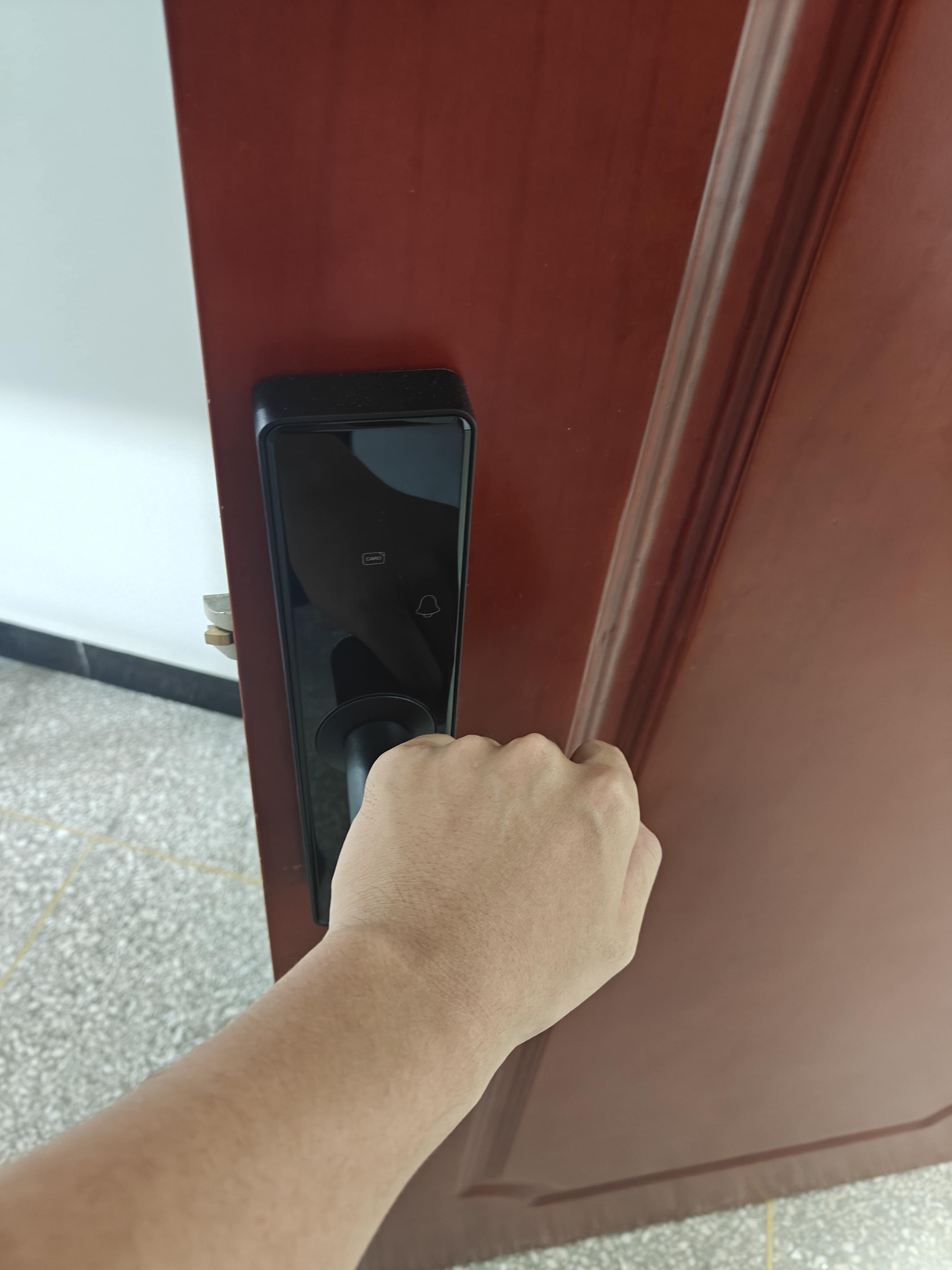 威恒 木门指纹锁专用室内木门智能指纹锁密码锁 办公卧室门房间智能 实拍图