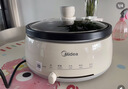 美的（Midea）电火锅 火锅专用锅3-4人 电锅一体家用多功能锅 一锅多用宿舍电煮锅 电热锅分体可拆 4L 【热销| 可拆洗锅身】 28P151 实拍图