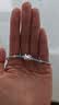 足银999纯银kitty凯蒂猫手链绳女手工编织儿童送小朋友学生日礼物 芝士奶蓝 kitty+礼盒 实拍图