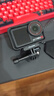 TELESIN(泰迅)适配大疆action4/5pro/6/nano挂脖gopro磁吸快拆挂脖运动相机insta360第一视角胸前固定支架 实拍图