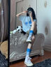 亚瑟士ASICS女鞋网面跑鞋百搭缓震运动鞋透气跑步鞋 GEL-CONTEND 4 白色/银色 36 实拍图