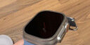 图拉斯【新款Ultra3/2/1通用】适用苹果手表ultra3钢化膜ultra2保护壳apple watch ultra3/2/1通用保护膜 【新49mm】黑色钛金属边框丨超强防爆 iWatch Ul 实拍图