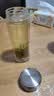 京东京造双层加厚玻璃杯 无铅高硼硅带茶隔水杯304茶隔泡茶杯男士360mL 实拍图