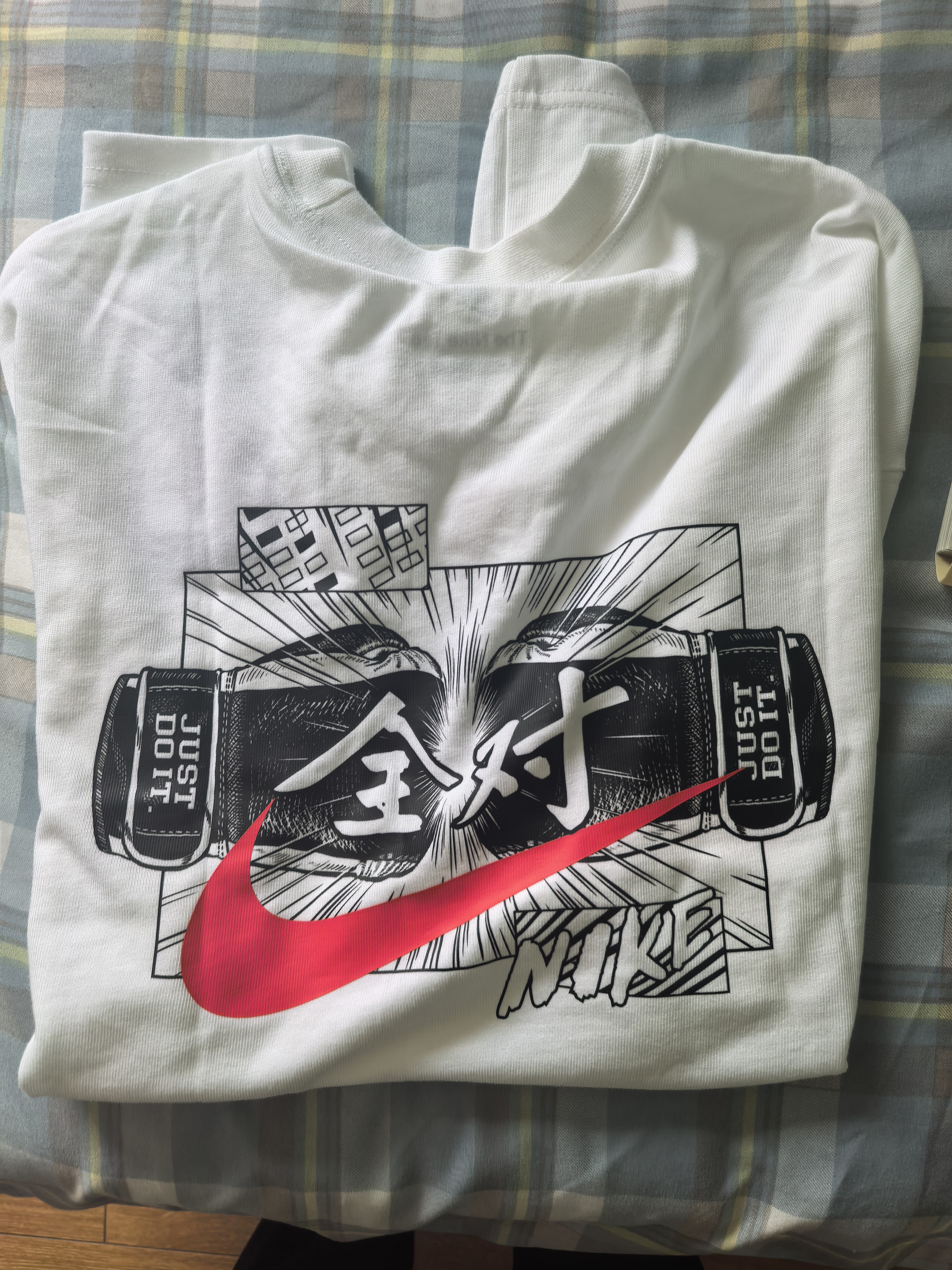耐克（NIKE）短袖男士 26春夏学生新款运动衣服中高考试满分答题卡全对T恤 IR7584-100 /晒图退5【元】 M 实拍图