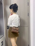 viney【陈妍希同款】包包女包牛皮斜挎包剑桥包轻奢生日礼物品牌送女友 实拍图
