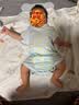 优衣库婴幼儿网眼包臀衣/短袖/1件装宝宝衣服连体衣481772 43 黄色 70cm 实拍图