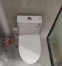 九牧（JOMOO）马桶家用一级水效防臭卫浴虹吸式马桶坐便器大冲力抗菌卫生间坐厕 镇店热卖【升级无棱】11370 305坑距(2515城包安装) 实拍图