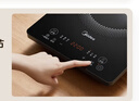 美的（Midea）家用电磁炉电陶炉电池炉2200W大功率猛火新型电磁灶一体微晶面板爆炒炒菜智能定时火锅炉MC-22MB06 实拍图
