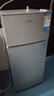 志高（CHIGO）小冰箱迷你小型家用冷藏冷冻两用宿舍出租房用双门办公室电冰箱节能省电 【一级能效】82L银色【全国联保丨节能省电】 实拍图