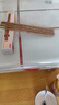 京东京造 筷子 家用食品接触级餐具实木防滑鸡翅木原木【无漆无蜡】10双装 实拍图