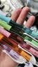 派通（Pentel ）BLN105按动黑色中性笔高颜值0.5mm签字笔商务学生速干水笔水性笔文具 彩杆黑芯5支装 实拍图