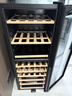 维诺卡夫（Vinocave）多功能160L红酒柜冰吧风冷无霜纤薄设计嵌入式保湿恒温酒柜办公双温冷藏柜 JC-158C 实拍图