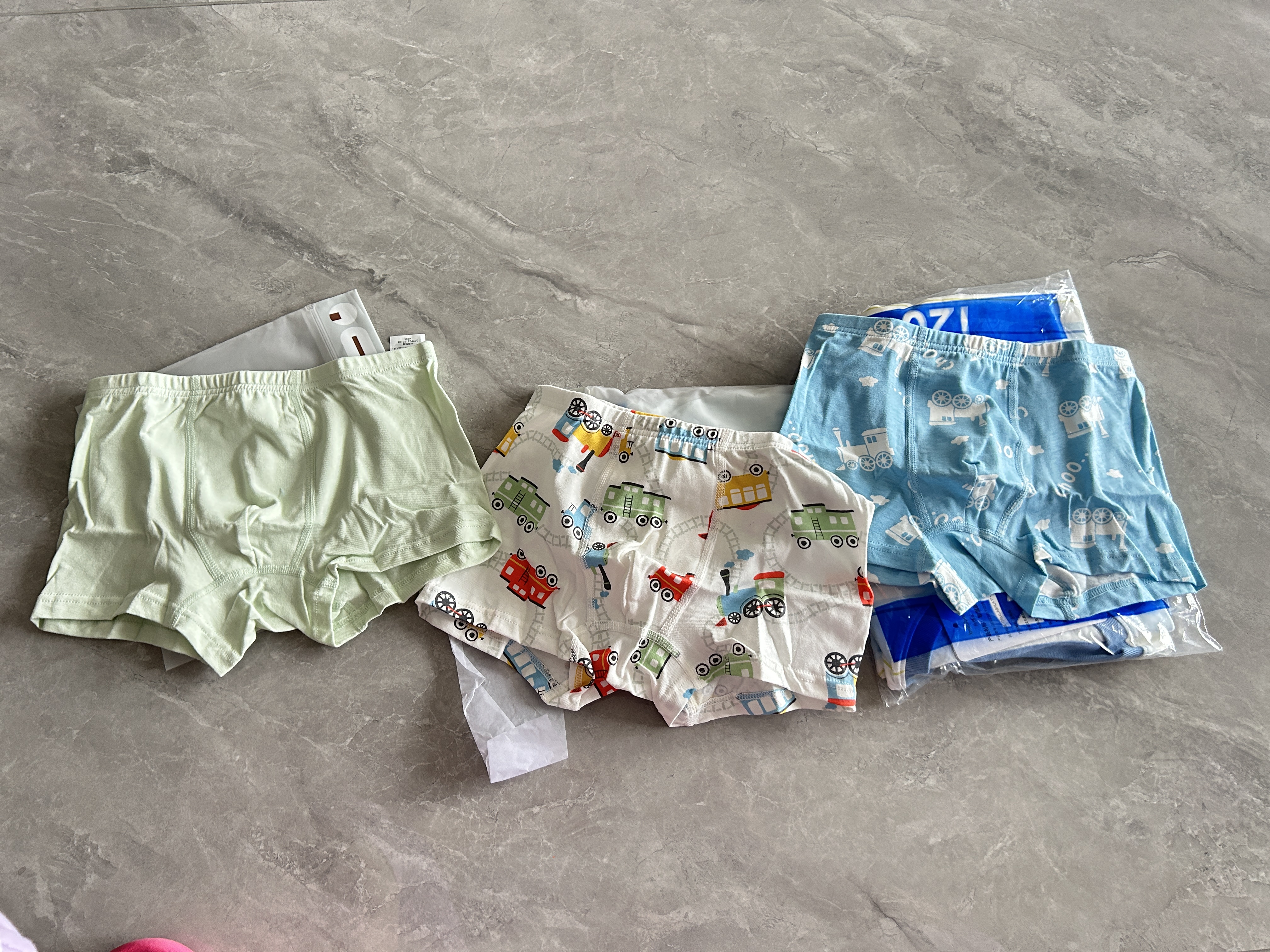 巴拉巴拉儿童内裤三角棉女童短裤宝宝三角裤不夹PP弹力亲肤三条装 实拍图