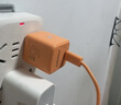 品胜苹果17ProMax充电器45W氮化镓充电头PD40W插头Type-C快充适用苹果iPhone16/15华为手机iPad小巧橙 实拍图