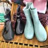 回力女士雨鞋成人中筒雨靴防水鞋胶鞋套鞋水靴HXL23-S 绿-悠悠 37  实拍图