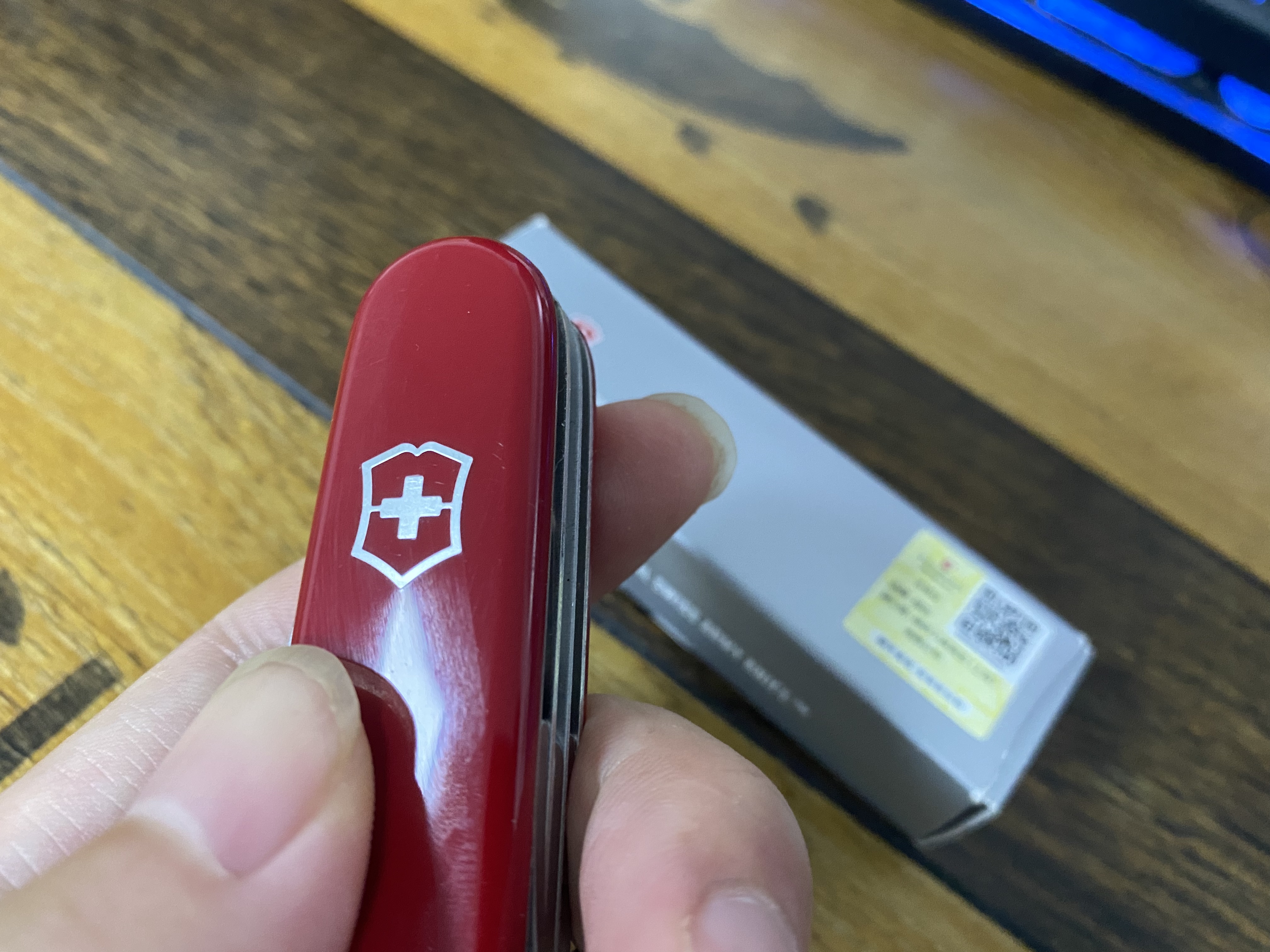 维氏瑞士军刀超级修补匠14项多功能水果刀刀折叠刀红色1.4703 实拍图