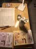 舒客艺家 电脑桌台式小户型小桌子家用学习桌写字办公书桌电竞长条桌子 木纹白架单桌80*50*74 加固电脑桌 实拍图