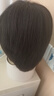 佰丝堂假发女短发全头套式短直发中老年妈妈整顶发套真发均码（自然黑） 实拍图
