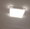 惠普精工卧室吸顶灯led现代简约餐厅书房灯具方50*50cm遥控三色 实拍图