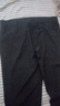 罗蒙（ROMON）休闲裤男夏季潮流西裤冰感宽松通勤商务弹力百搭裤子男 黑32 晒单实拍图