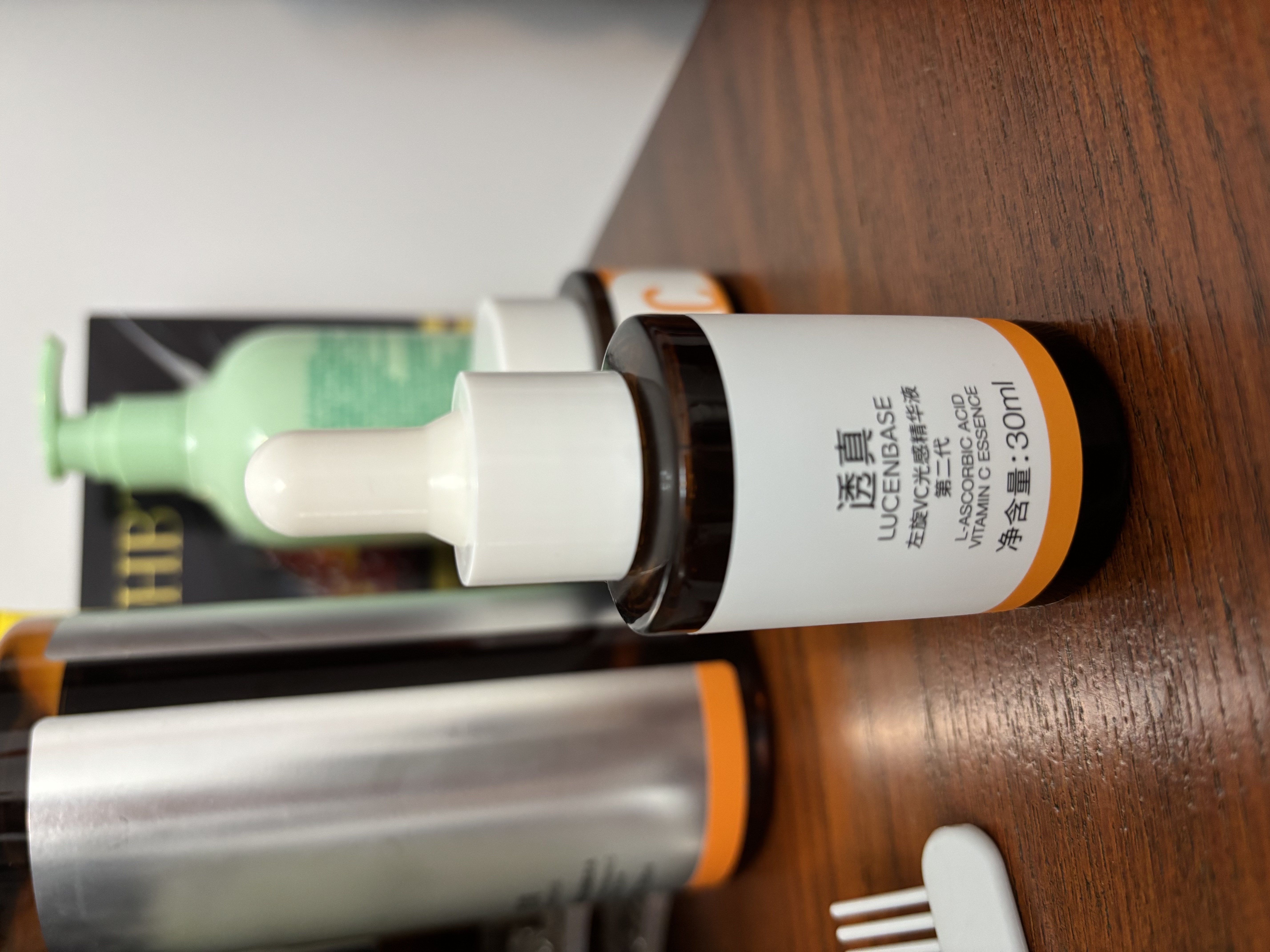 透真左旋VC焕白精华液去黄提亮抗皱紧致烟酰胺双抗精华 抗氧化维C亮肤 实拍图