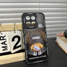 奶小鸭适用小米17Max手机壳 小米17Max保护套全包硅胶防摔超薄创意卡通简约网红软壳男女款 石墨黑 实拍图