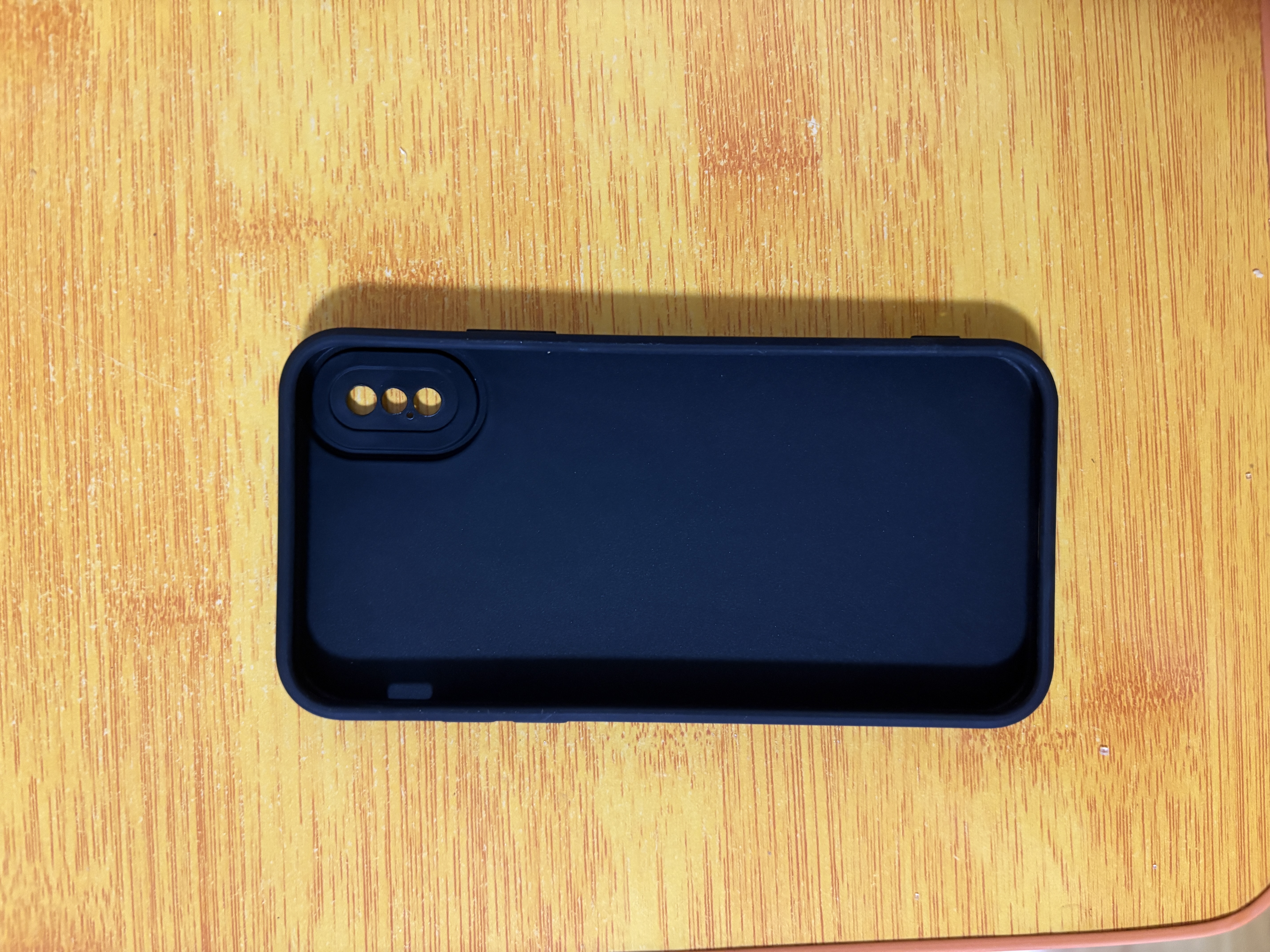 HOLDZU【天使眼】适用苹果x手机壳 iphonex/xs保护套硅胶防摔镜头全包超薄磨砂高档男款女生-石墨黑 实拍图