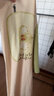 安之伴【巨凉感】睡裙女夏季纯棉短袖休闲宽松插肩袖可爱圆领睡衣中长款 苹果绿 L 实拍图
