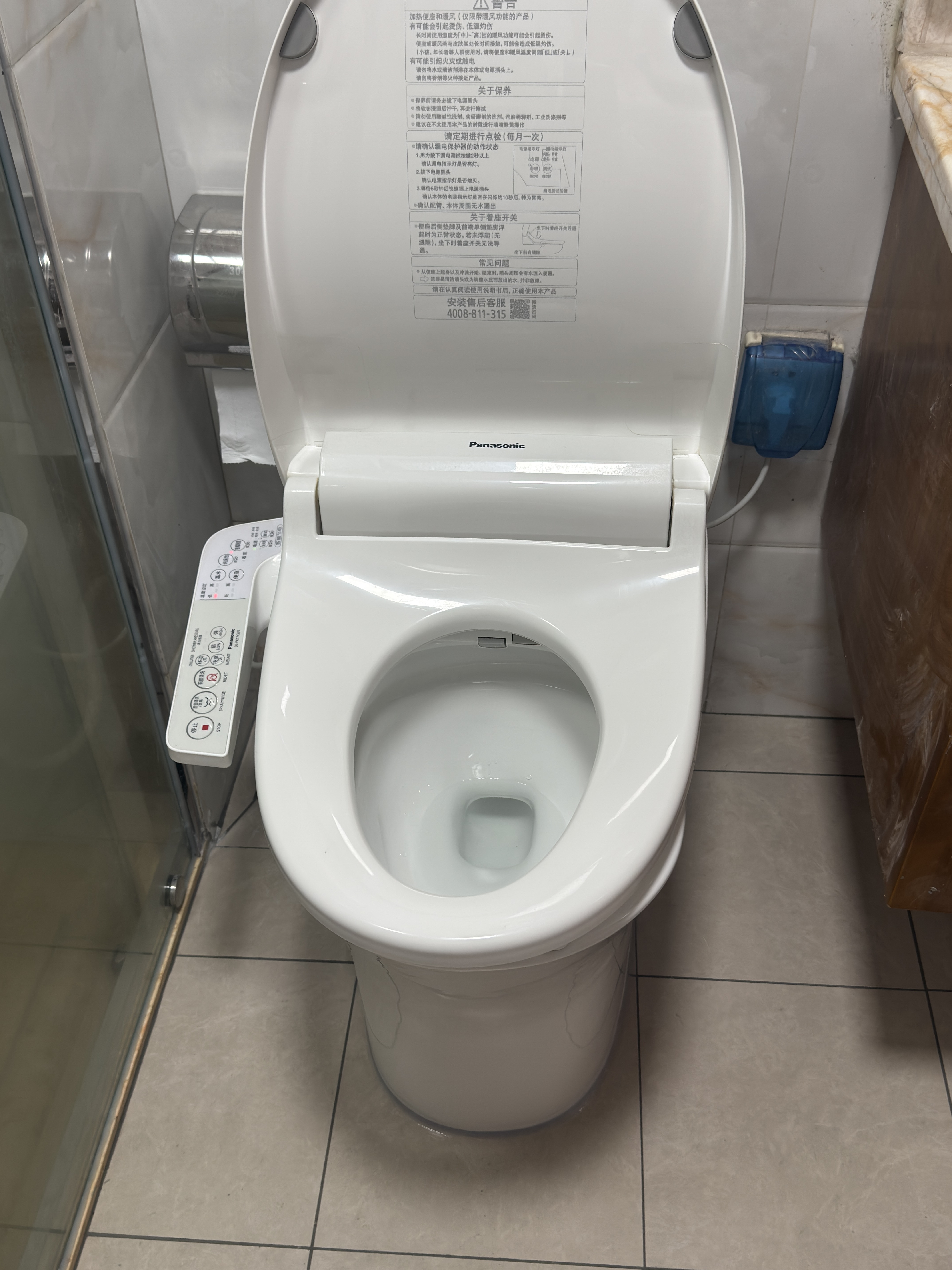 海尔（Haier）卫玺马桶家用一级水效大冲力虹吸式卫生间防臭节水大座圈坐便器 【一级水效+无棱内壁+双漩冲水】TD01 300/400 坑距下单备注 实拍图