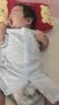 贝瑞加（Babyprints）婴儿连体衣2件夏季短袖婴儿衣服新生儿纯棉哈衣轻薄爬服 白蓝66 实拍图