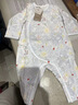 英氏（YEEHOO）婴儿衣服新生儿连体衣男女宝宝100%精梳棉婴幼儿居家爬服四季款 实拍图
