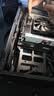 京兆信息PCIe4.0显卡延长线双反向延长线精粤铭瑄七彩虹等主板 闪麟蜂鸟服务器级可定制180度延长线itx机箱 【4.0】双反向18.5厘米/黑色 实拍图