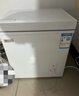 荣事达（Royalstar）小冰柜家用小型冷冻保鲜迷你冷藏商用卧式冷柜单用储母乳柜节能省电 206白色【可囤300斤肉 加厚发泡 强制冷】 实拍图