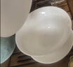 金镶玉功夫茶具茶壶 盖碗羊脂玉白瓷大号家用泡茶碗 甜白盖碗 实拍图