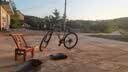 四万公里山地车自行车儿童座椅前置宝宝安全座椅变速车坐 扶手脚踏 实拍图