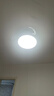 雷士（NVC）LED照明枕边风风扇灯吊扇灯北欧餐厅卧室1级能效三防白色42寸60瓦 实拍图