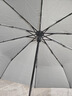 天堂伞 全自动雨伞三折 10骨加固一键开收易甩干简约商务自动伞 乌木黑 实拍图