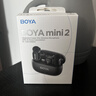 BOYA 博雅麦克风mini 2无线领夹麦克风手机直播收音麦 一拖二夹领式AI智能降噪迷你话筒户外拍摄收音器 实拍图