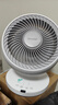 夏普 （SHARP）电风扇空气循环扇家用台扇低噪电风扇摇头涡轮对流大风力办公室宿舍桌面风扇节能小风扇 【遥控款】抗菌扇叶+净化除菌+香薰驱蚊 实拍图