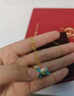 周大生彩色木马珍珠项链纯银项链2026新款高级小众生日礼物送女友送闺蜜 实拍图