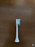 飞利浦（PHILIPS）电动牙刷头W2亮白适配钻石1/3/3pro/CI/导航刷系列刷柄 3支装HX6063/67 白色 实拍图