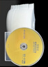 铼德（RITEK）圆形光盘盒 刻录碟片收纳盒 透明塑料光盘袋 光盘套cd dvd光碟收纳盒子 50个/盒 实拍图